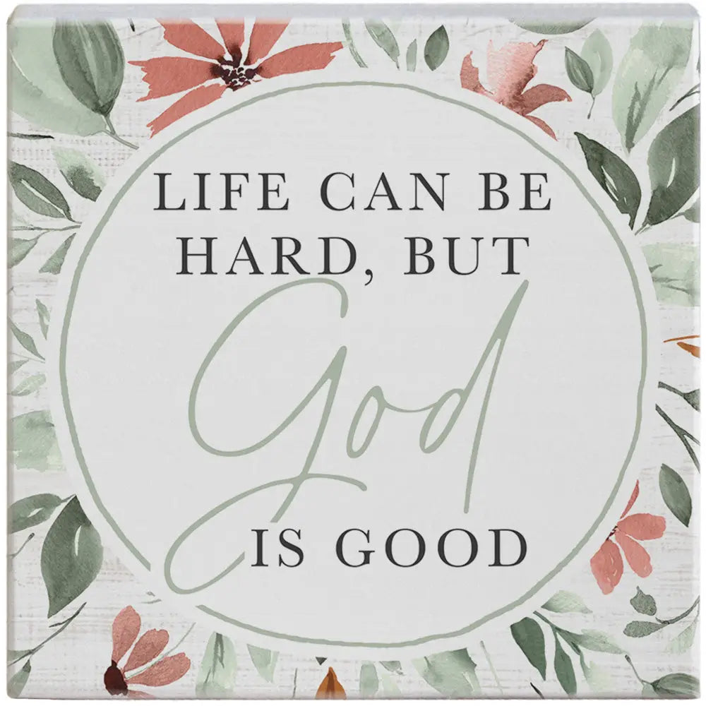 Life hard god good Gift-A-Block