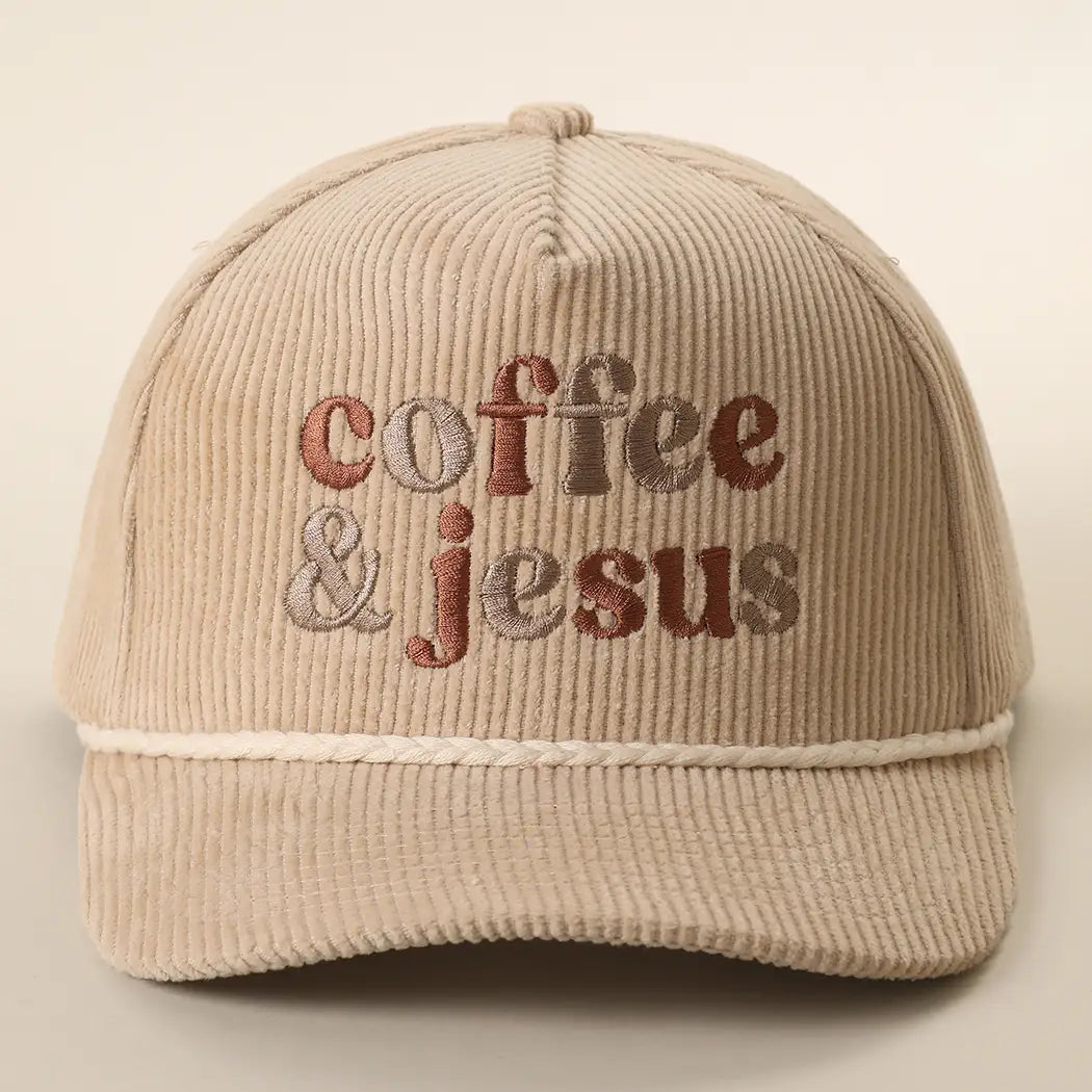Coffee &amp; Jesus Trucker Hat