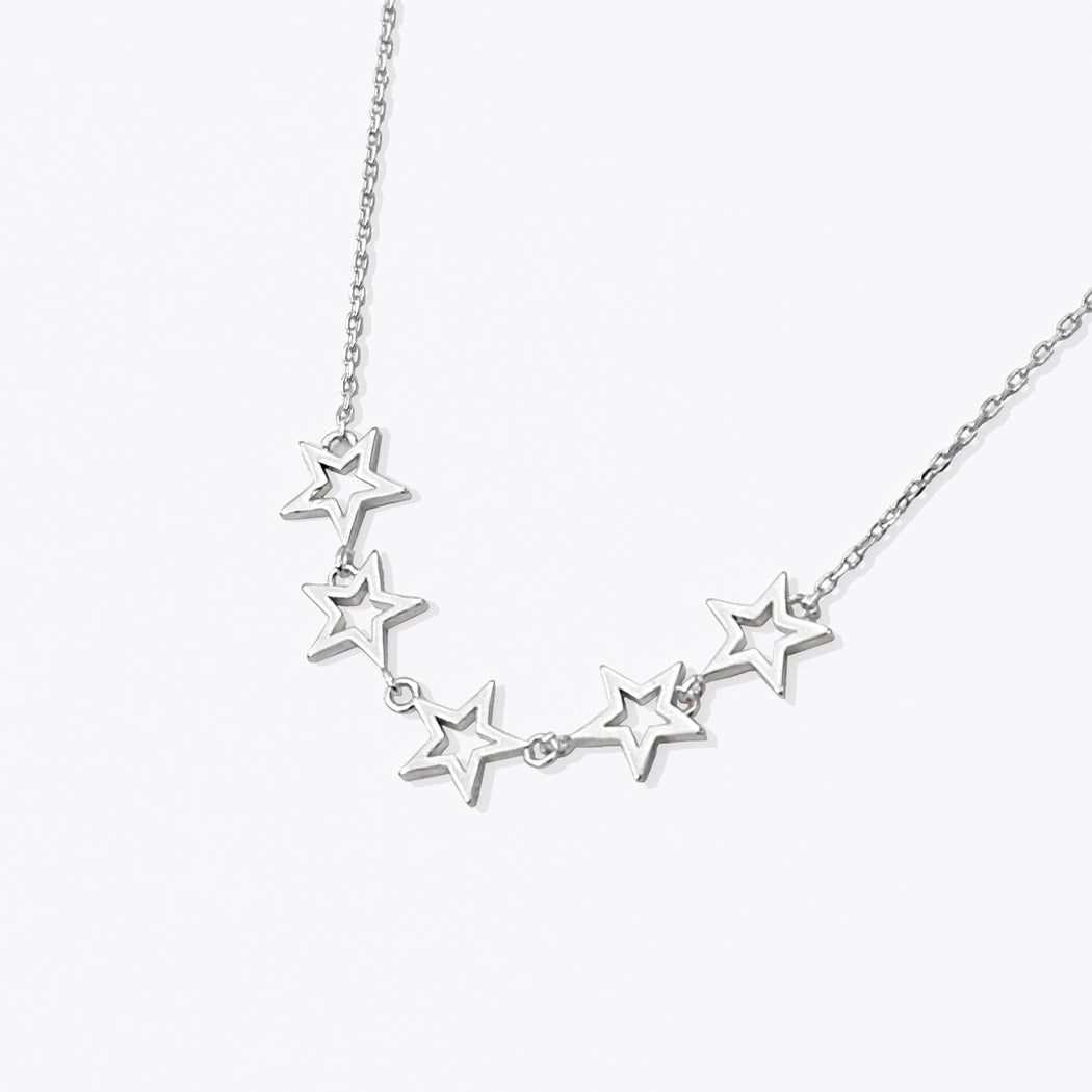 Linked Star Necklace - 2 Styles