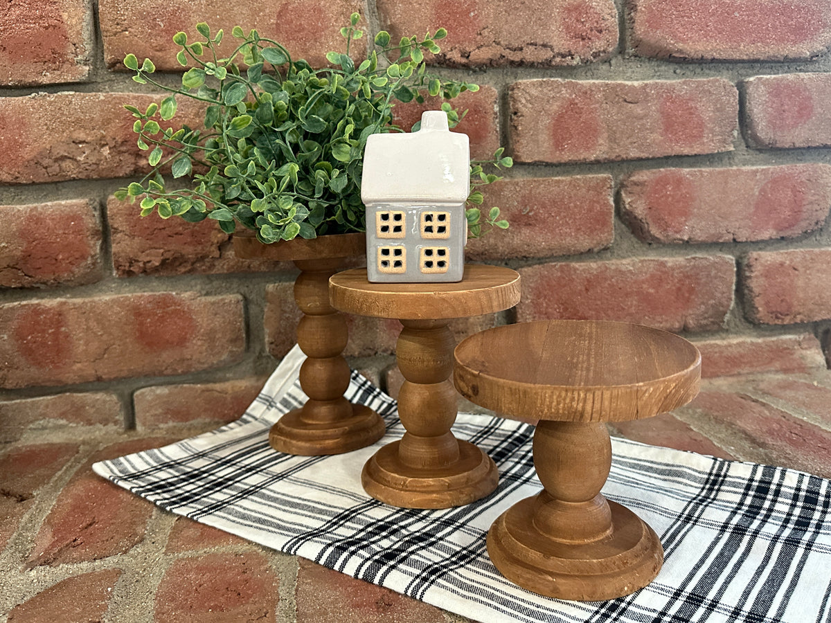 Baldwin Holders/Pedestals - Set of 3