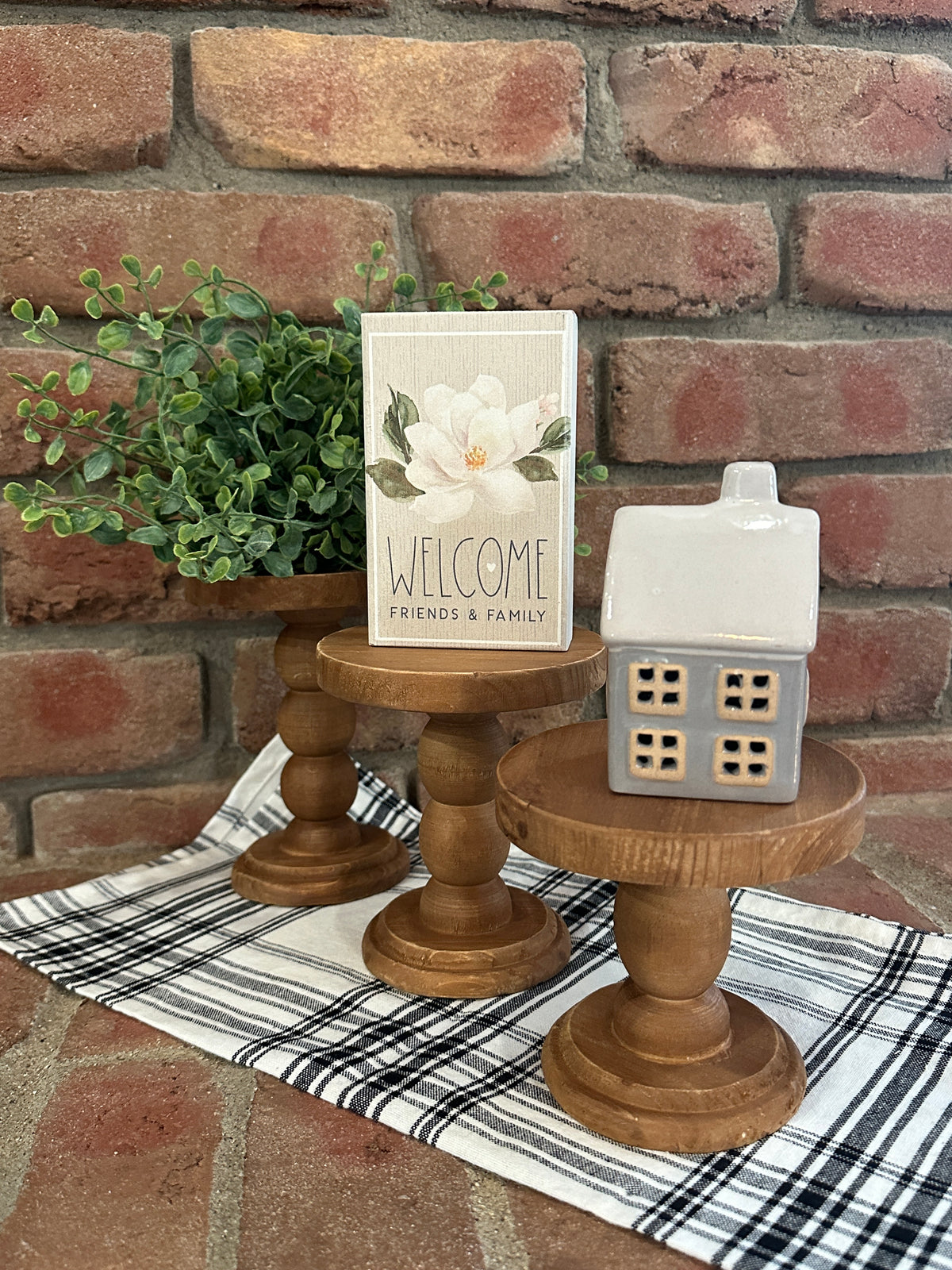 Baldwin Holders/Pedestals - Set of 3