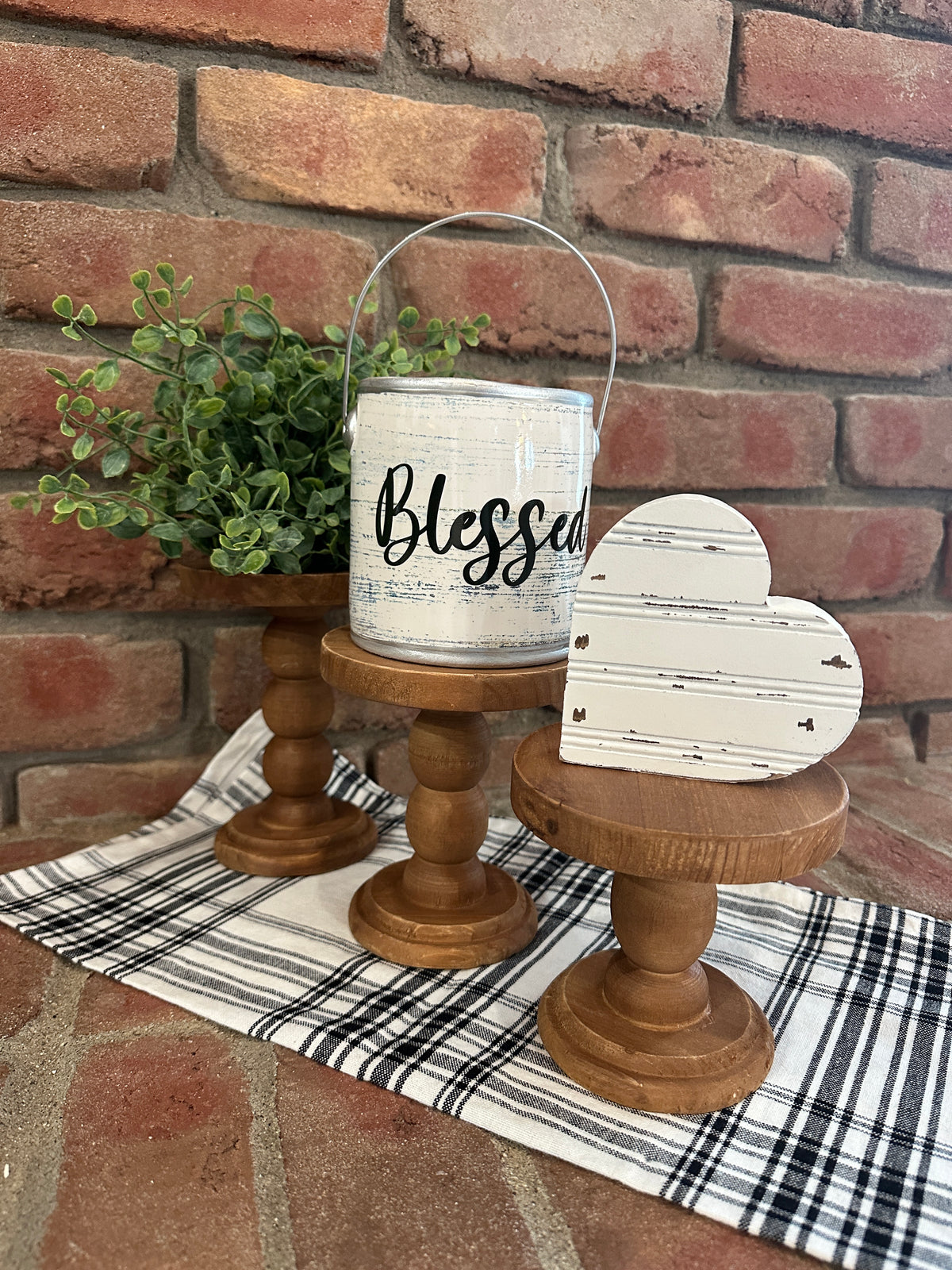 Baldwin Holders/Pedestals - Set of 3