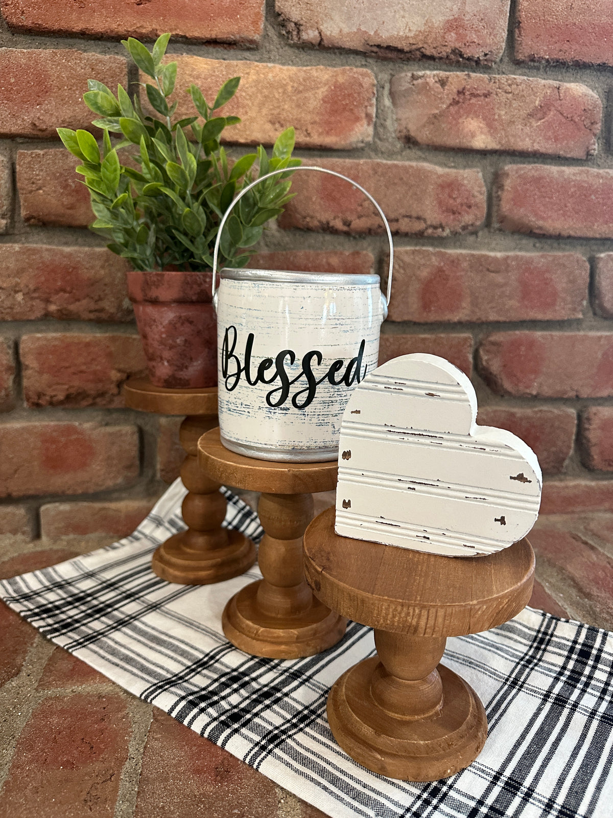 Baldwin Holders/Pedestals - Set of 3