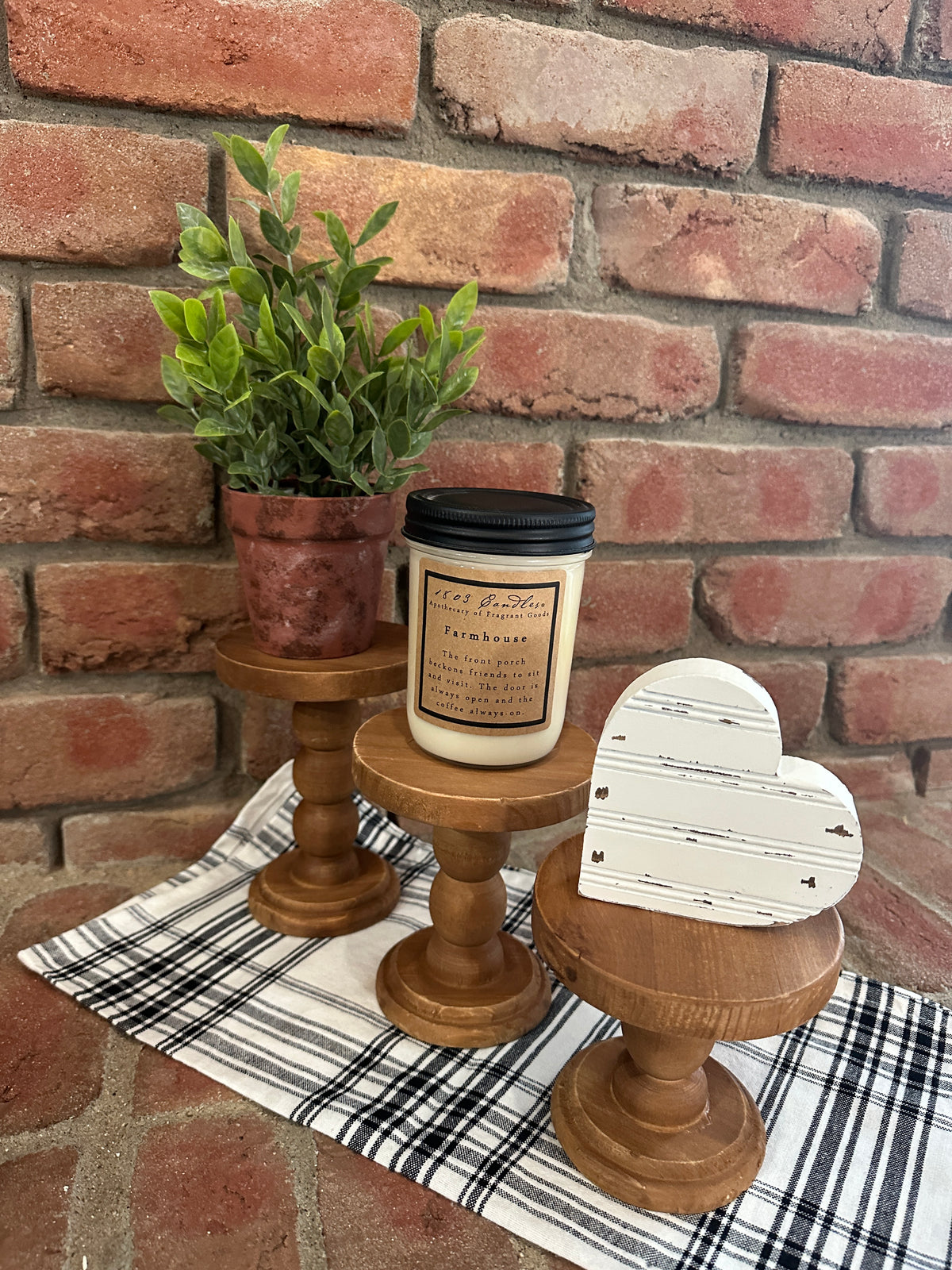 Baldwin Holders/Pedestals - Set of 3