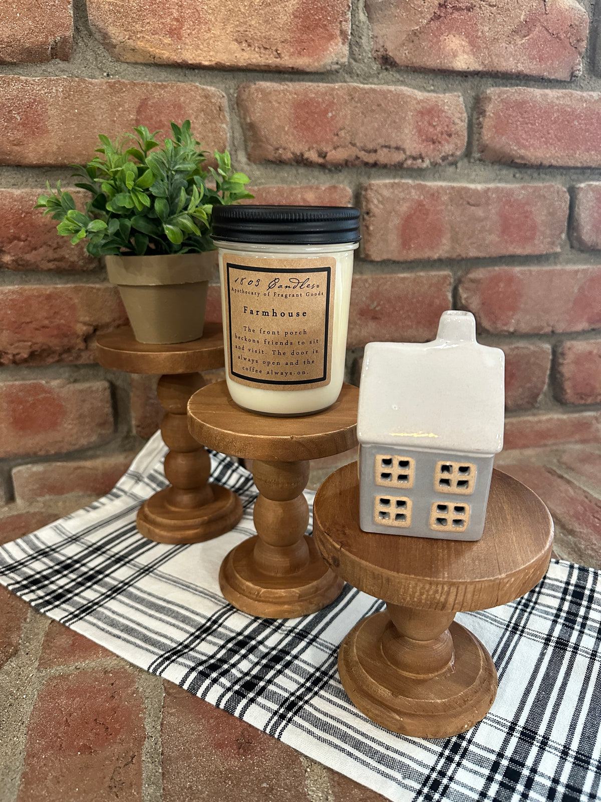 Baldwin Holders/Pedestals - Set of 3