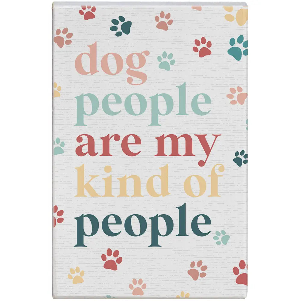 Dog People Block Sign