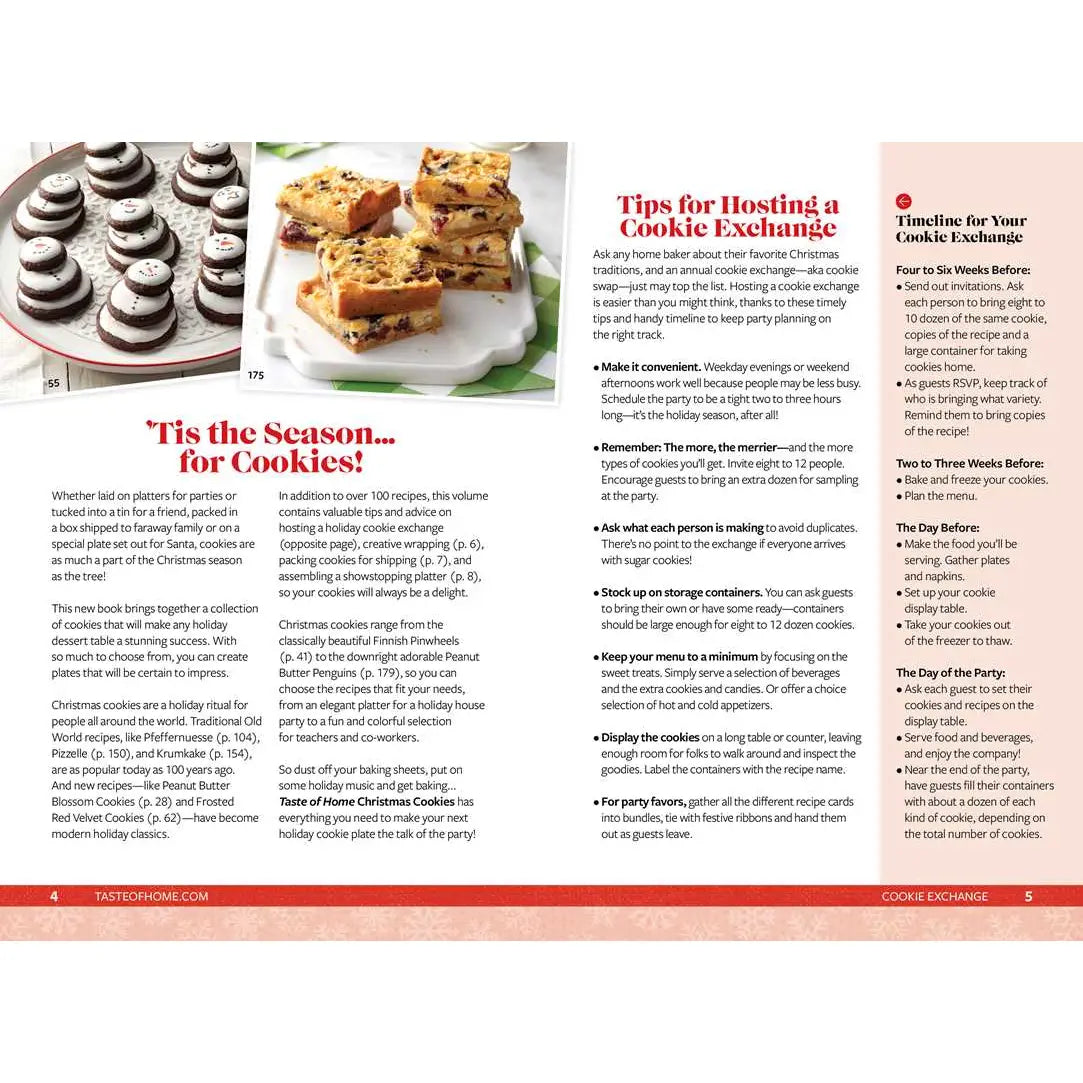 Taste of Home Christmas Cookies Recipe Book