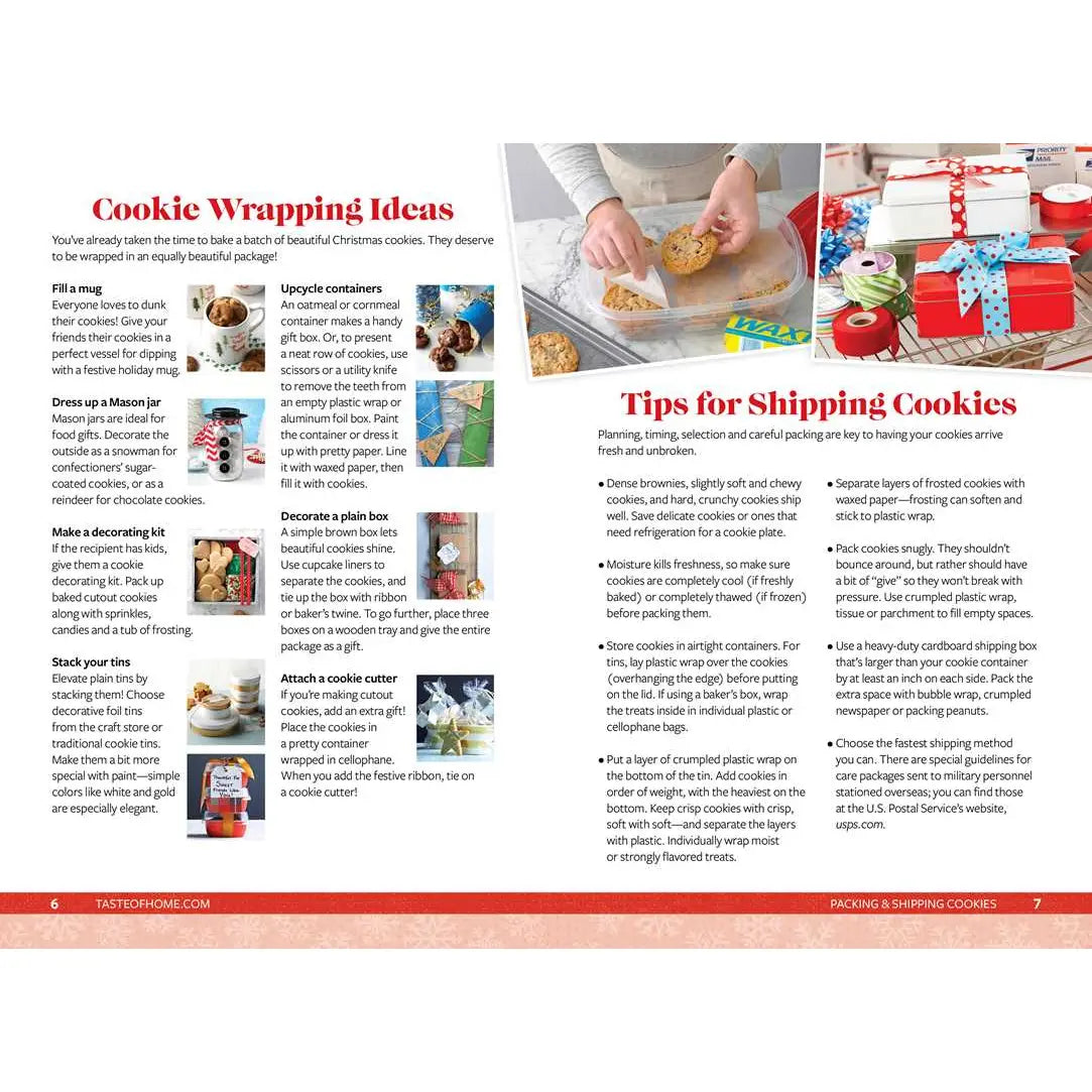 Taste of Home Christmas Cookies Recipe Book