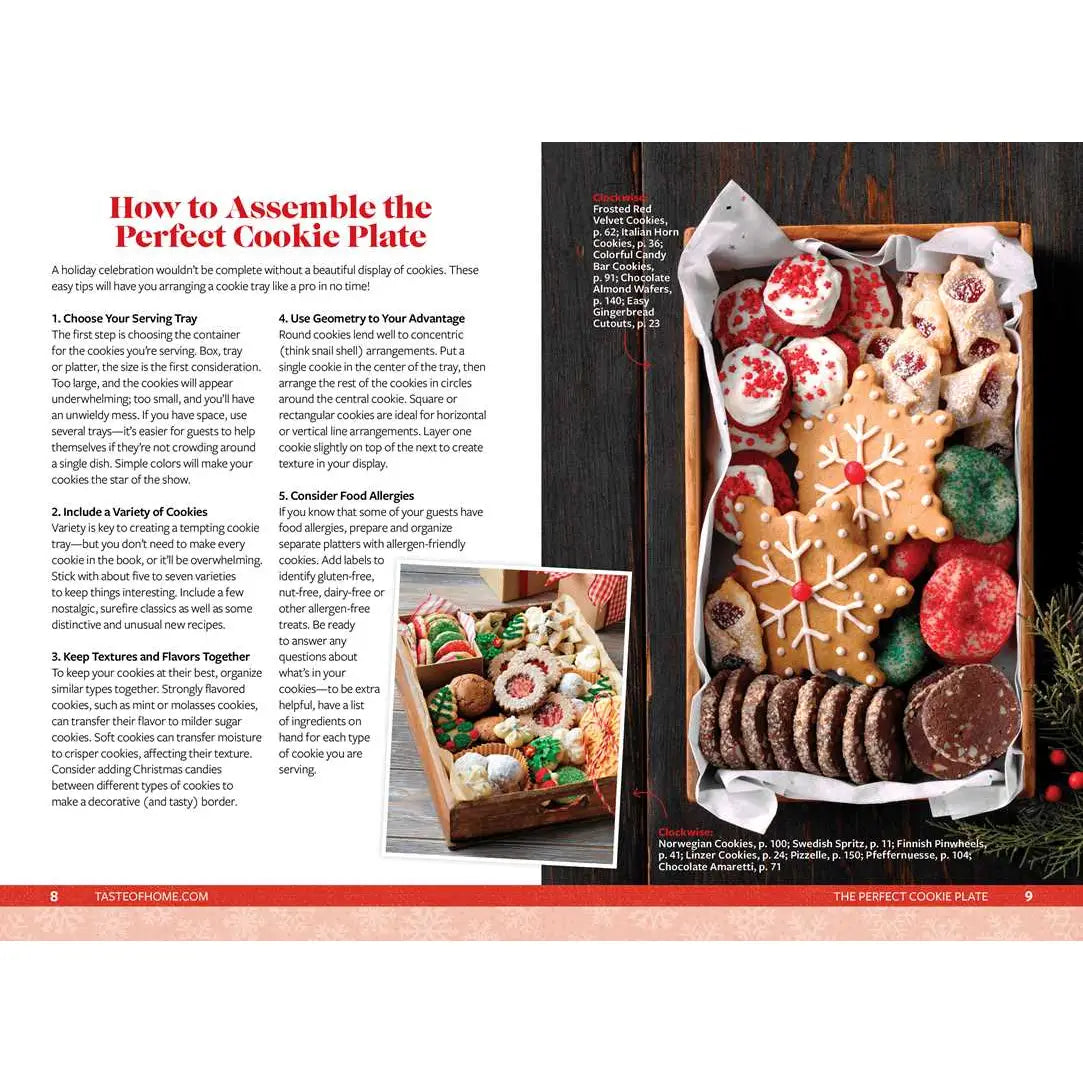 Taste of Home Christmas Cookies Recipe Book