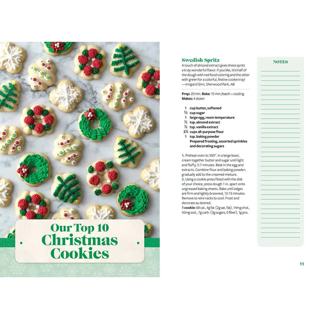 Taste of Home Christmas Cookies Recipe Book