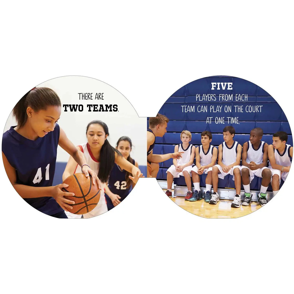 Let’s Play Basketball Shaped Board Book