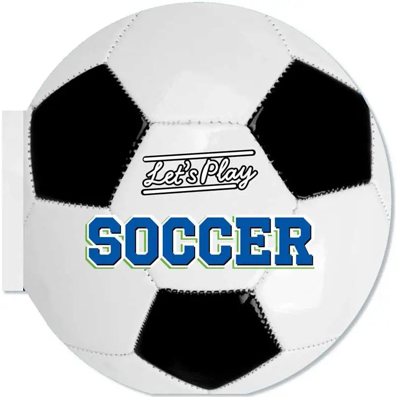 Let’s Play Soccer Shaped Board Book