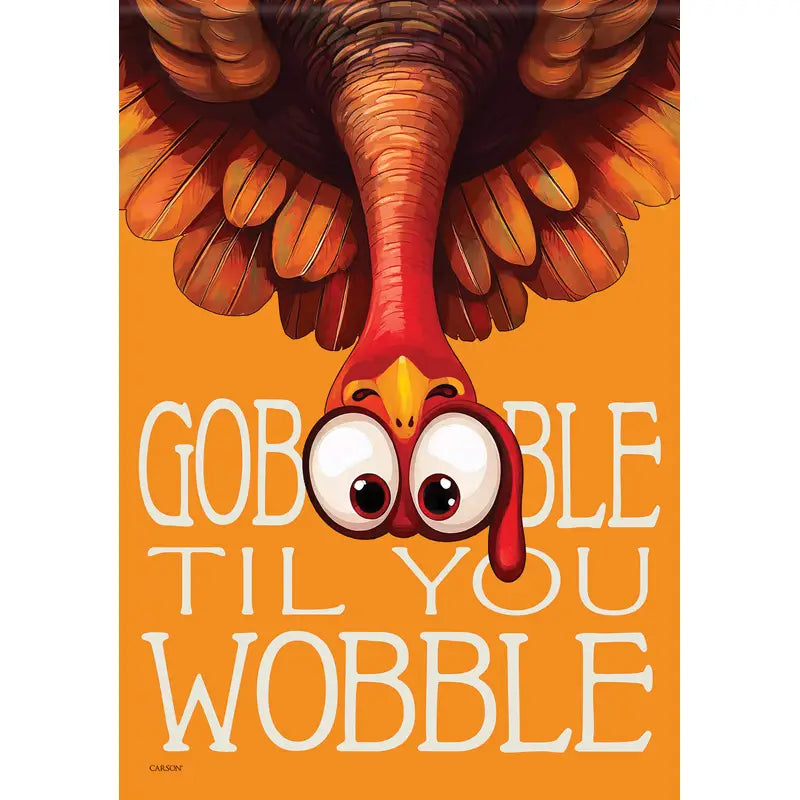 Gobble Garden Flag