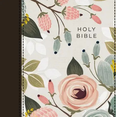 NIV Thinline Bible - Floral