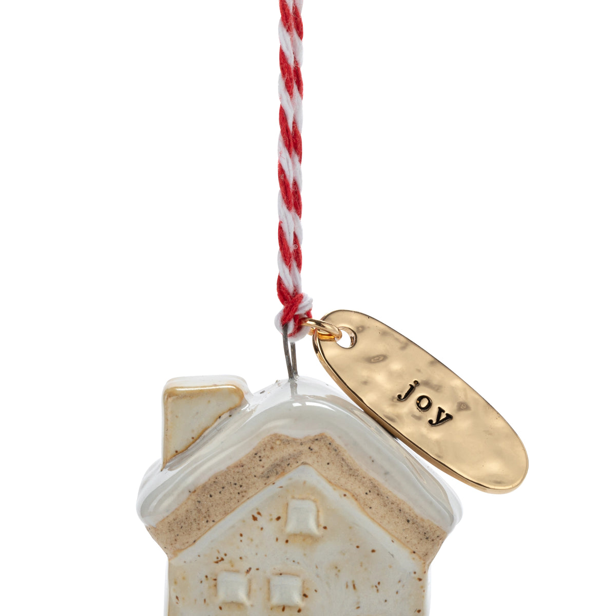 Joy House Shaped Ornament