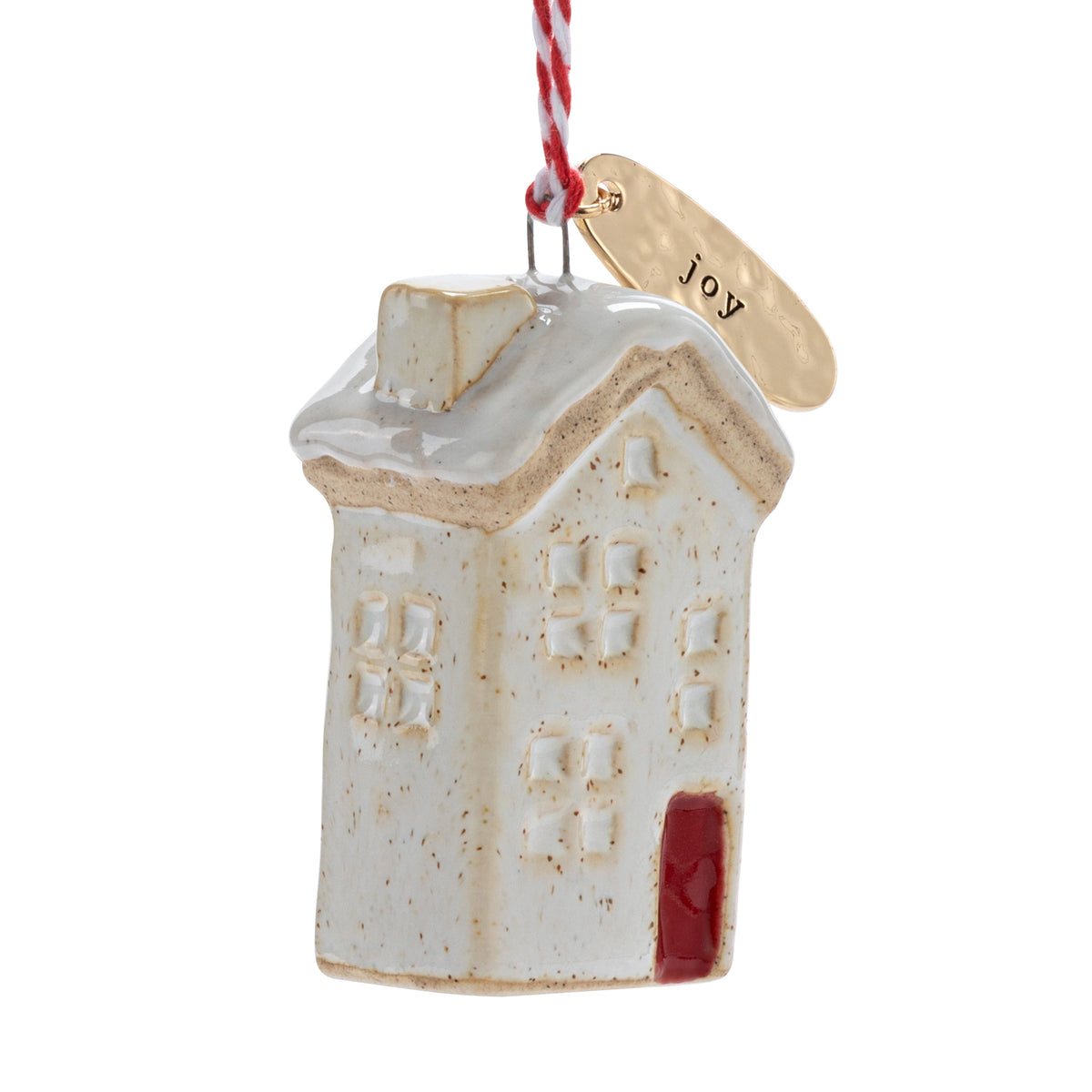 Joy House Shaped Ornament