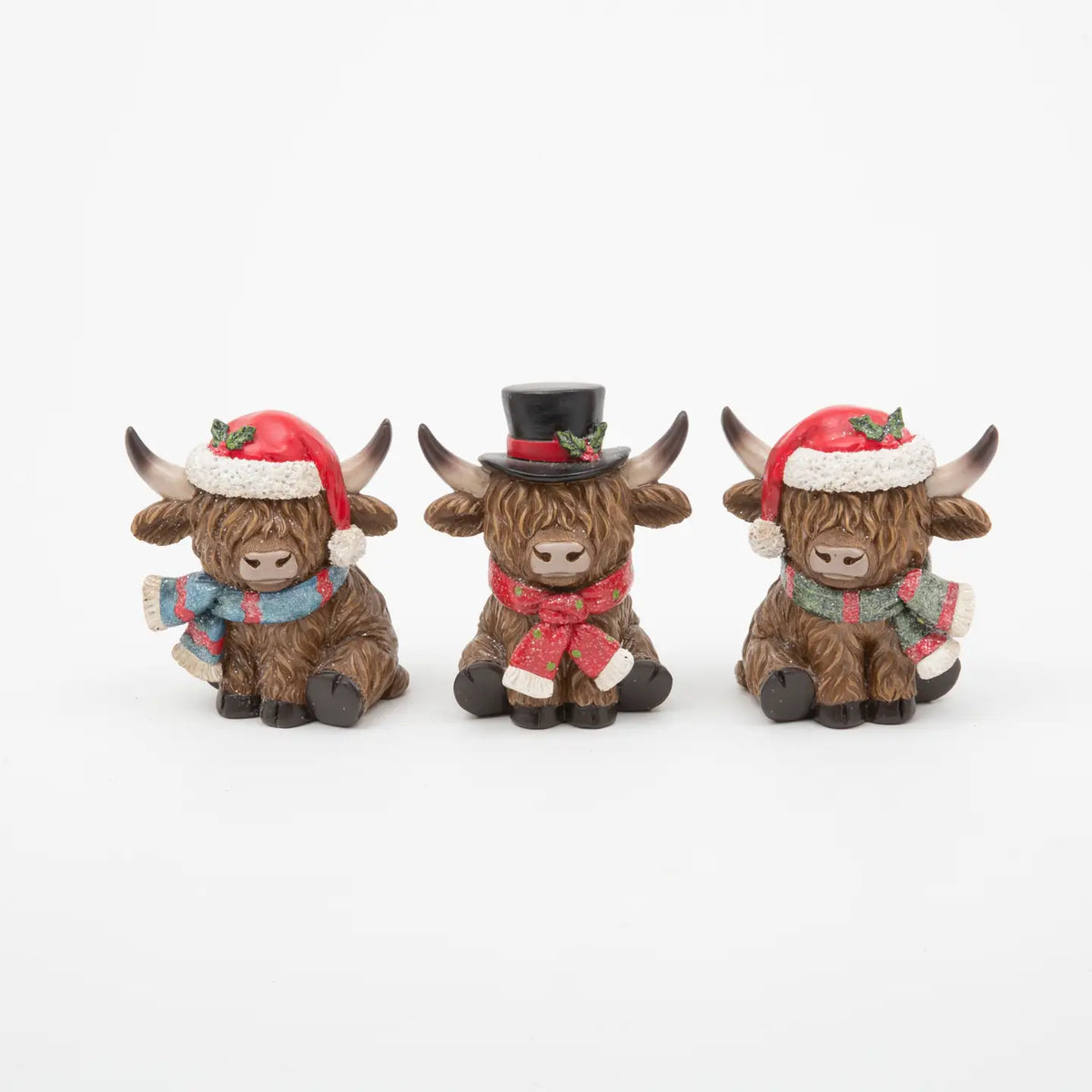 Holiday Highland Cow - 3 Styles