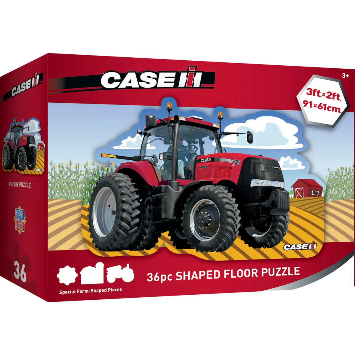 Case Ih tractor 36 piece puzzle