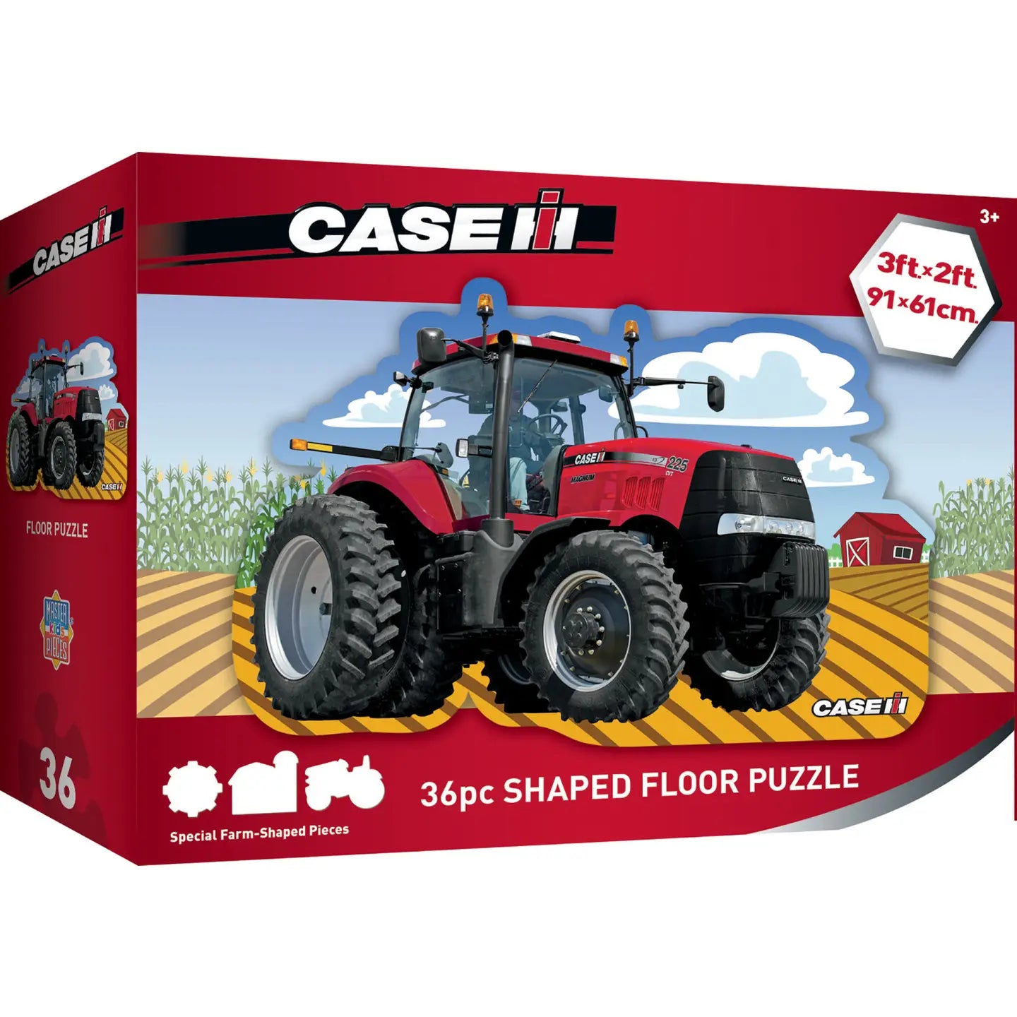 Case Ih tractor 36 piece puzzle