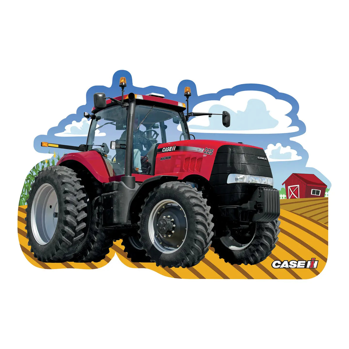 Case Ih tractor 36 piece puzzle