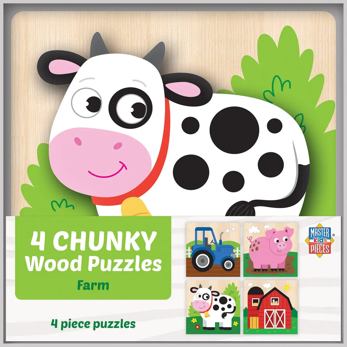Farm Chunky Wood Puzzles