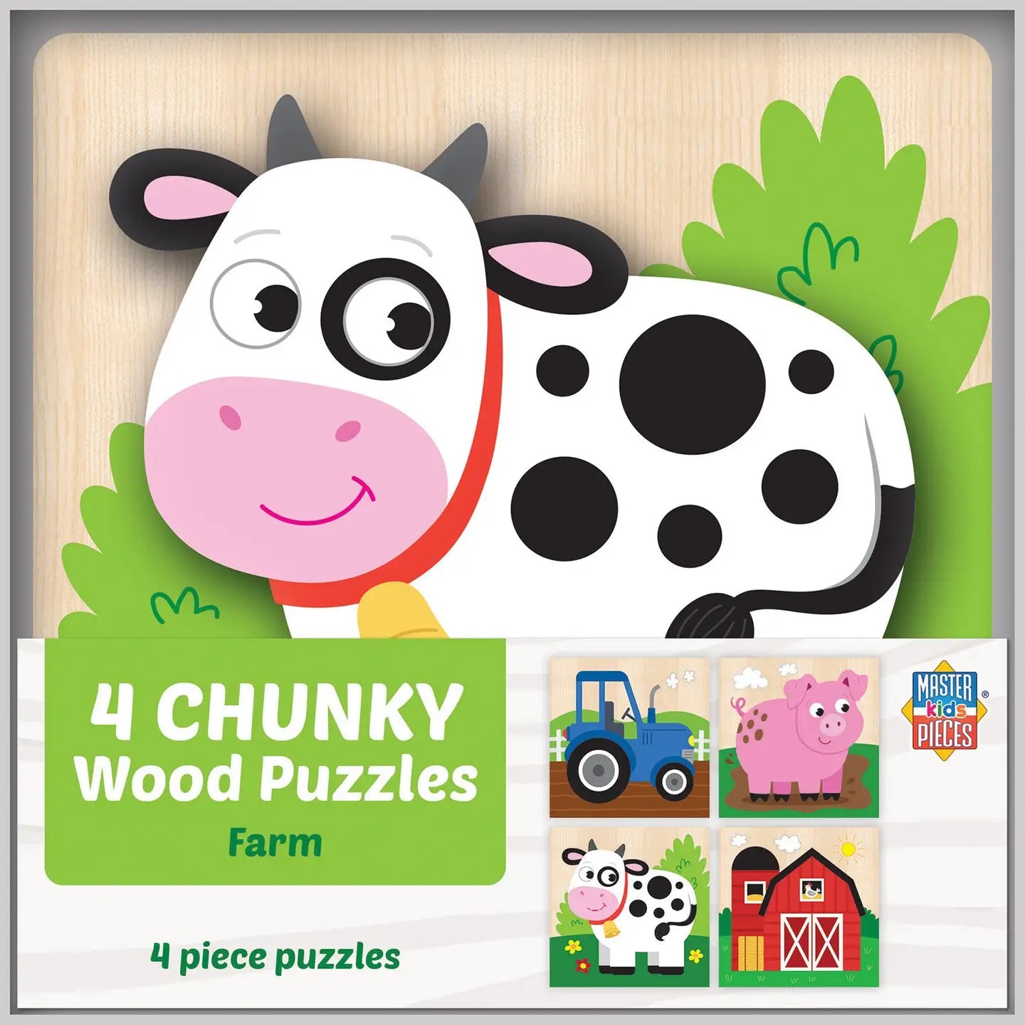Farm Chunky Wood Puzzles