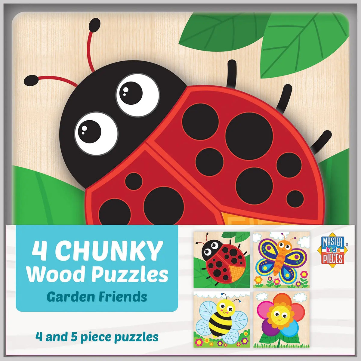 Garden Chunky Wood Puzzles