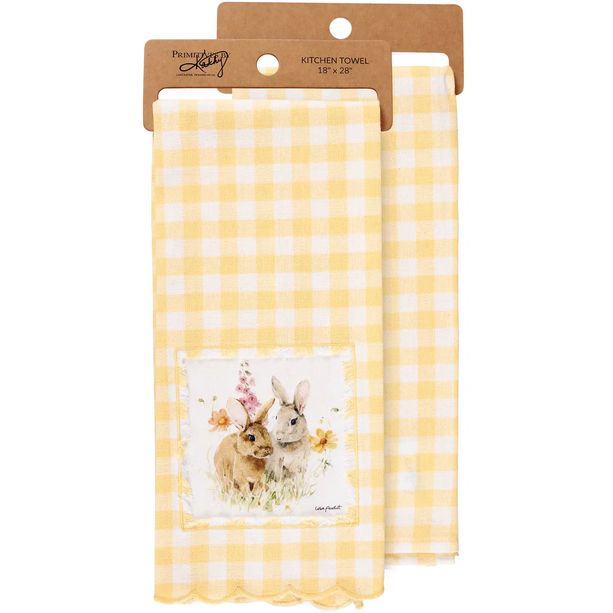 Flower Bunnies Towel