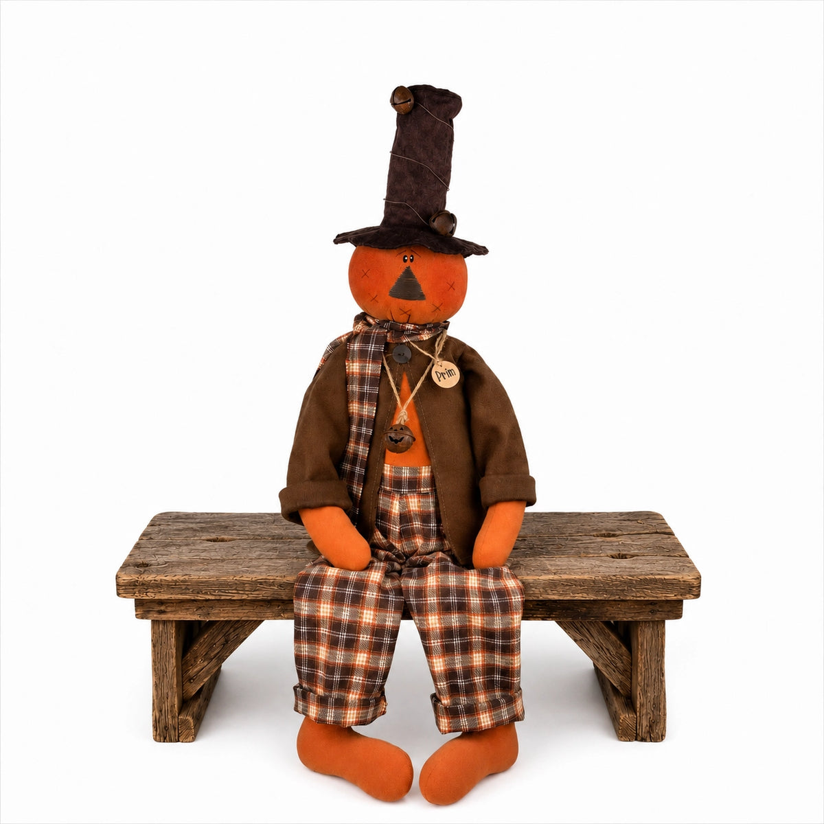 Prim the Jingle Bell Jack-O-Lantern