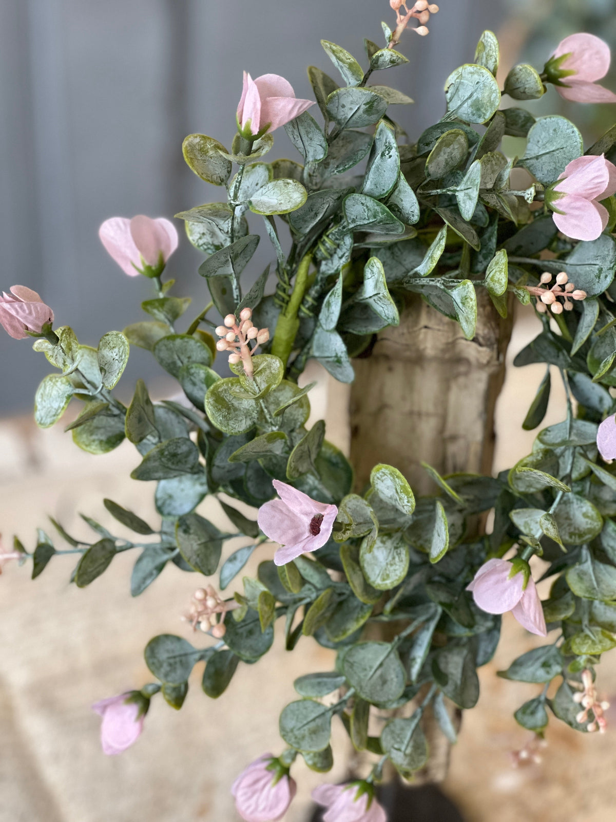 Folklore Florets Candle Ring - Pink