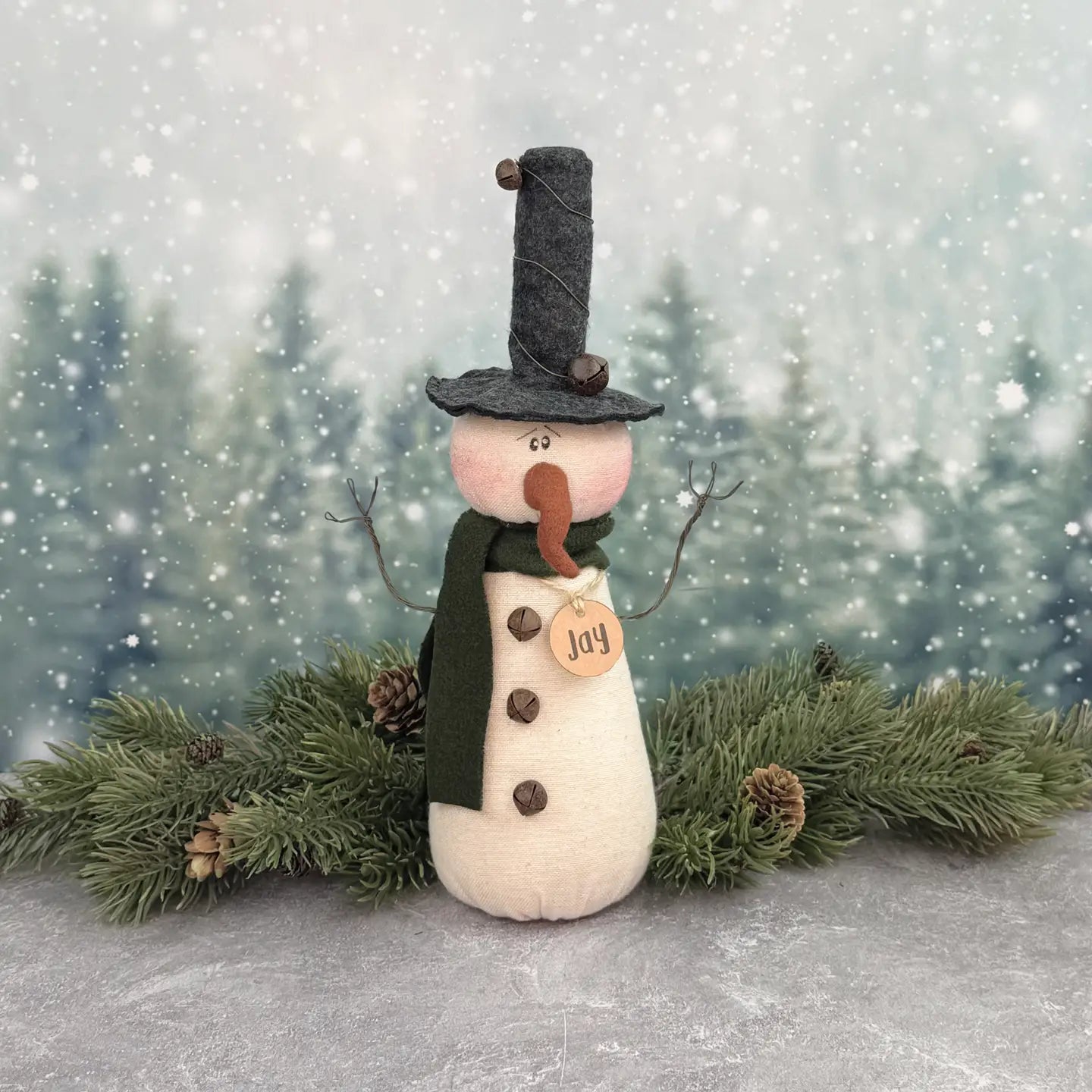 Jay the Jingle bell Snowman