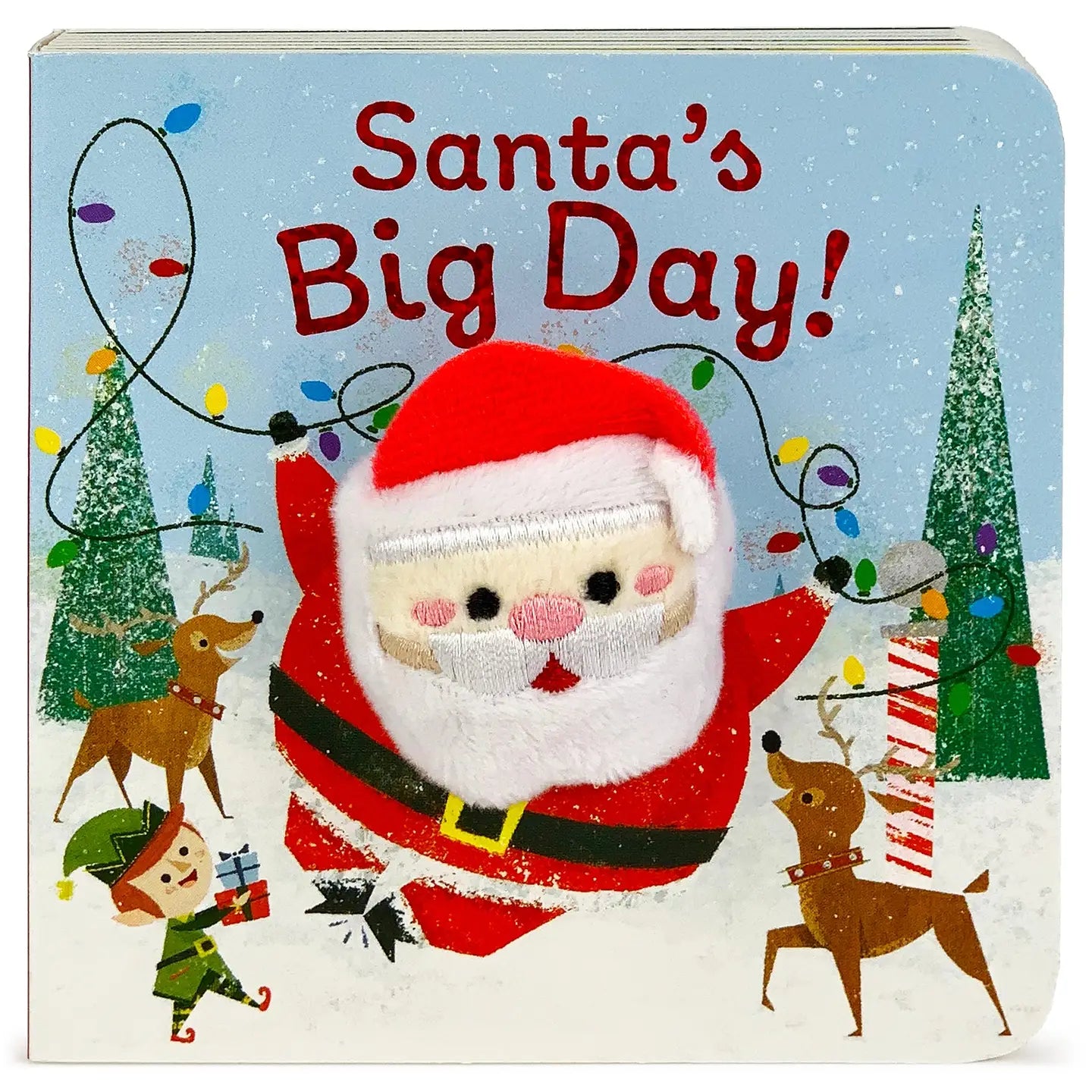 Santa’s Big Day Finger Puppet Book