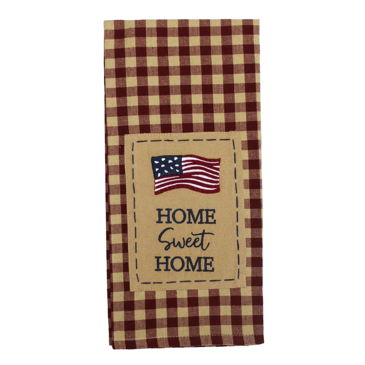 Home Sweet Home Flag Towel