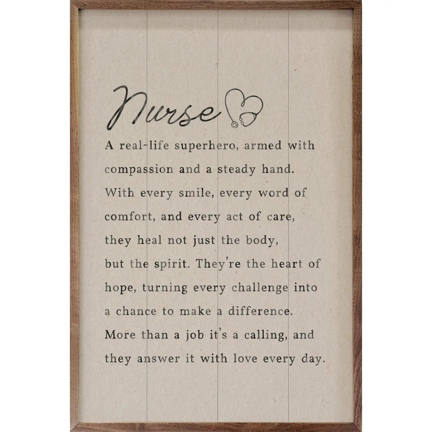 Nurse Definition Framed Art
