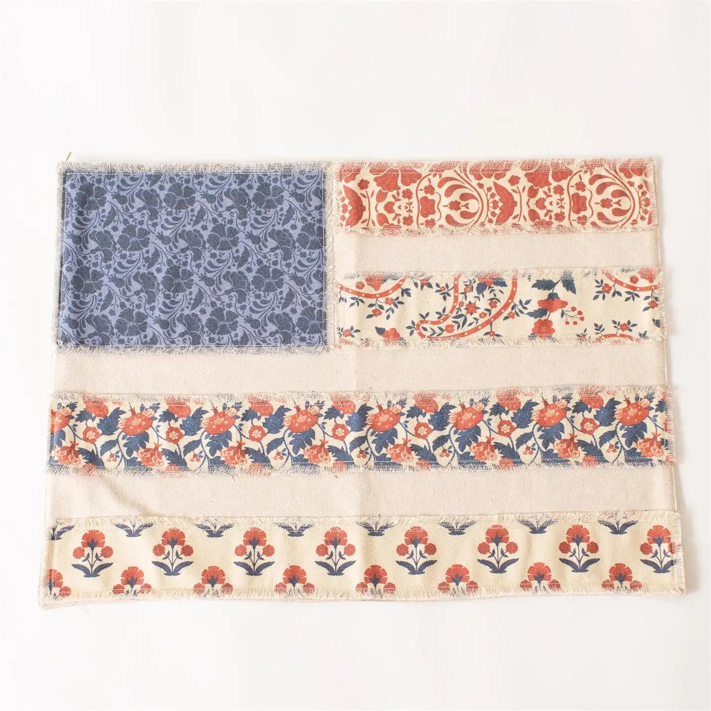 American Flag Patchwork Placemat
