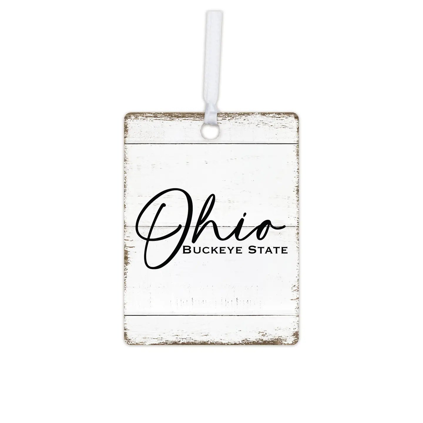 Ohio Buckeye State Ornament