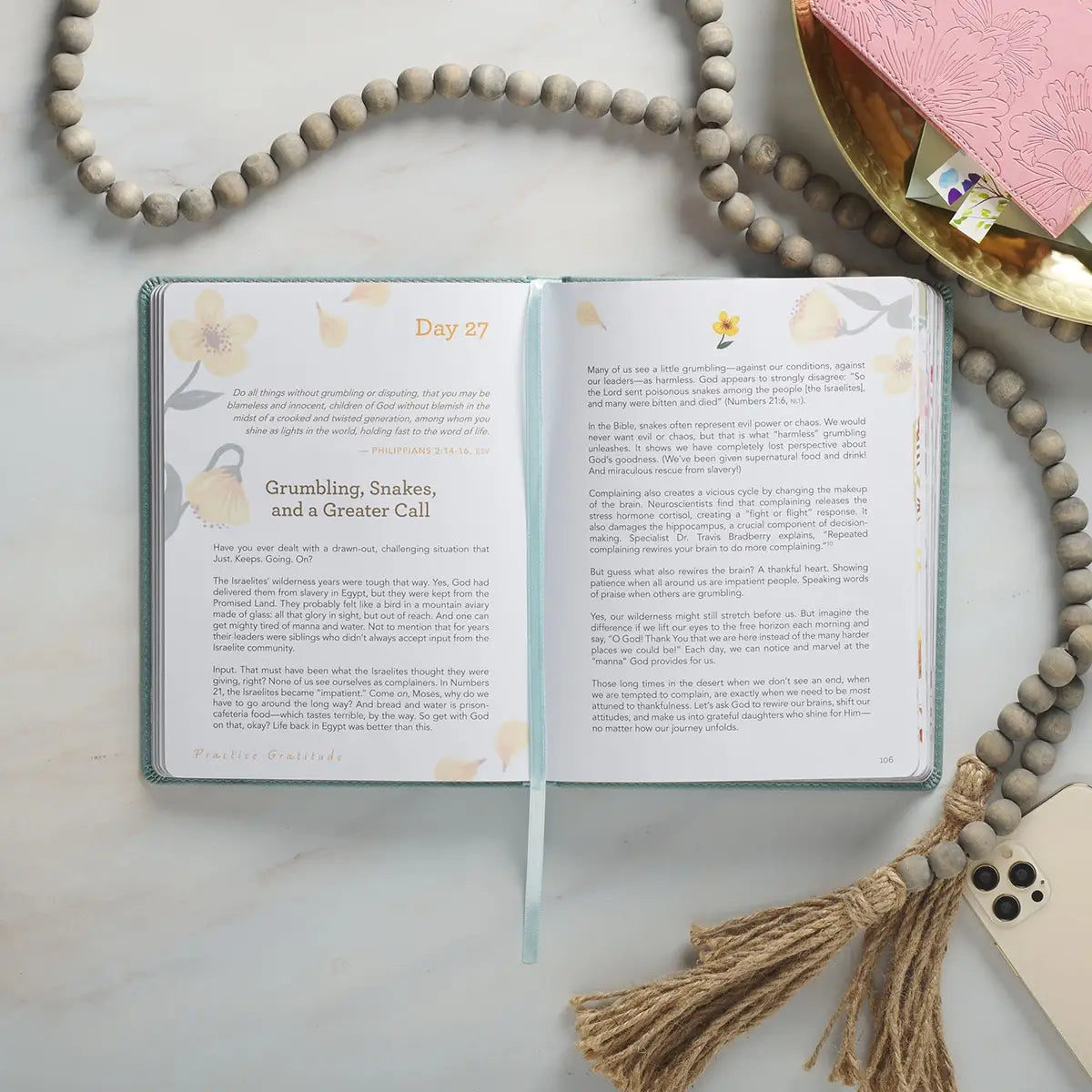 Find Joy Leather Devotional