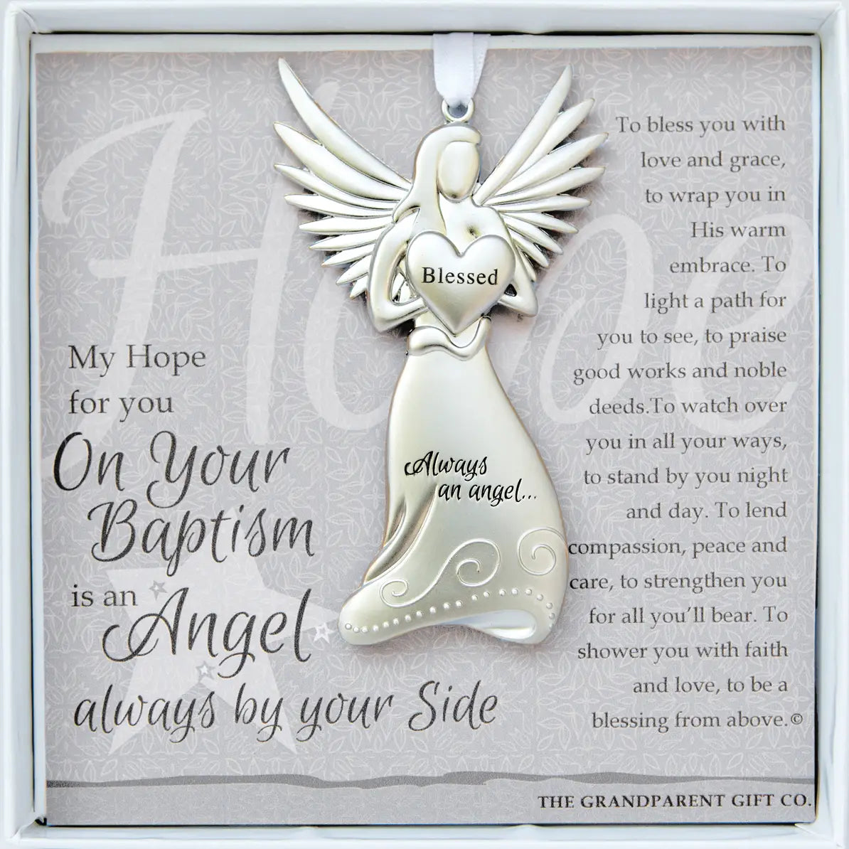 Baptism Keepsake Angel Ornament