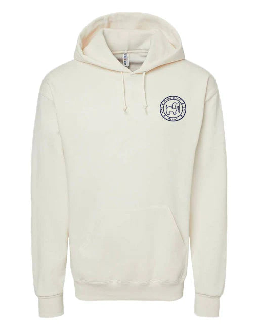 Puppie Love Beach is my happy place hoodie