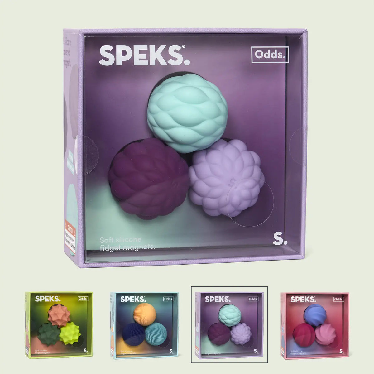 Speks Odds Fidget Magnets - 4 Colors