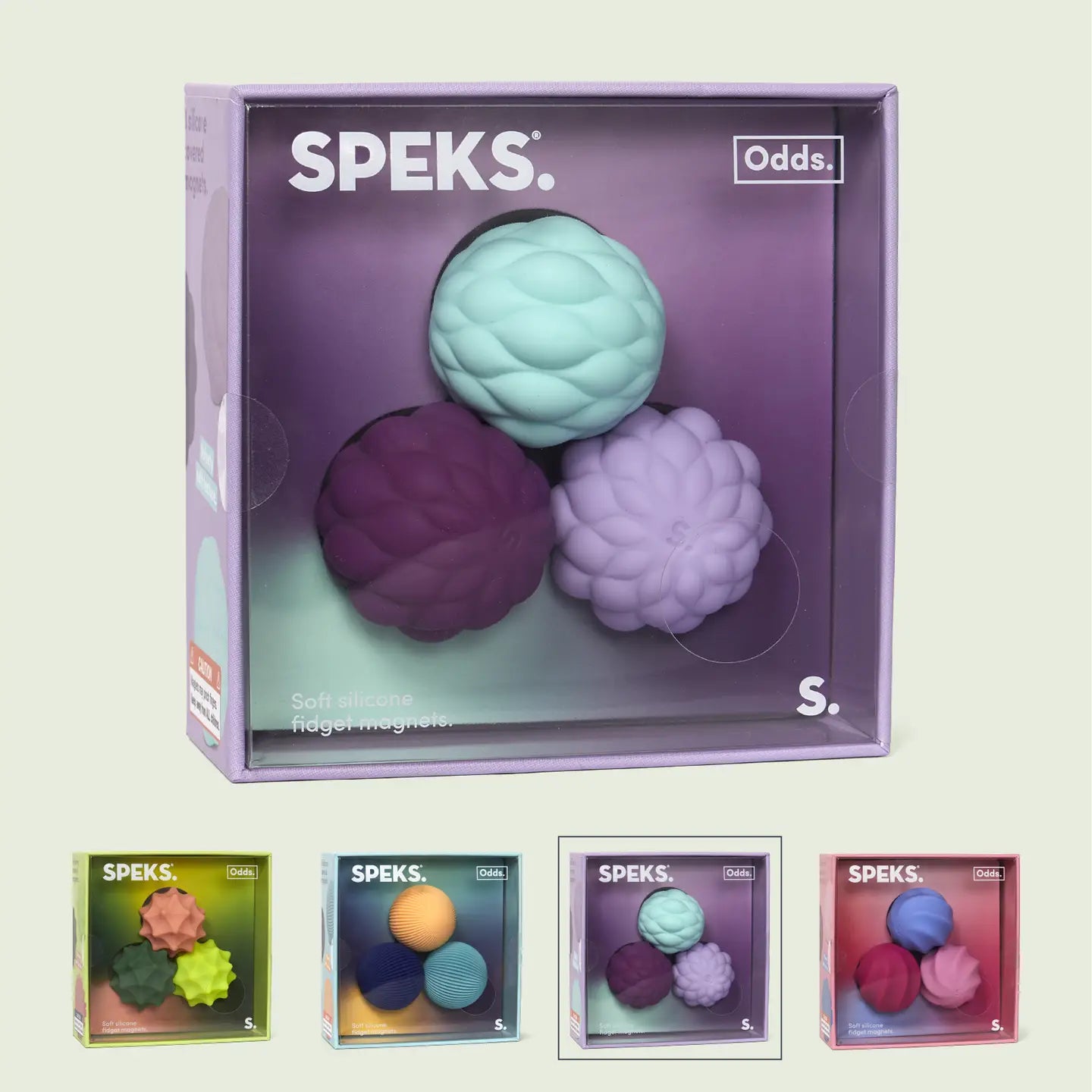 Speks Odds Fidget Magnets - 4 Colors