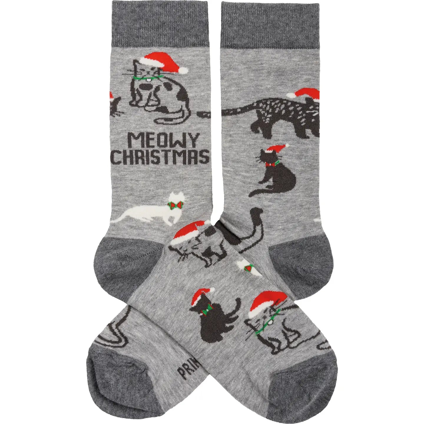 Meowy Christmas Socks