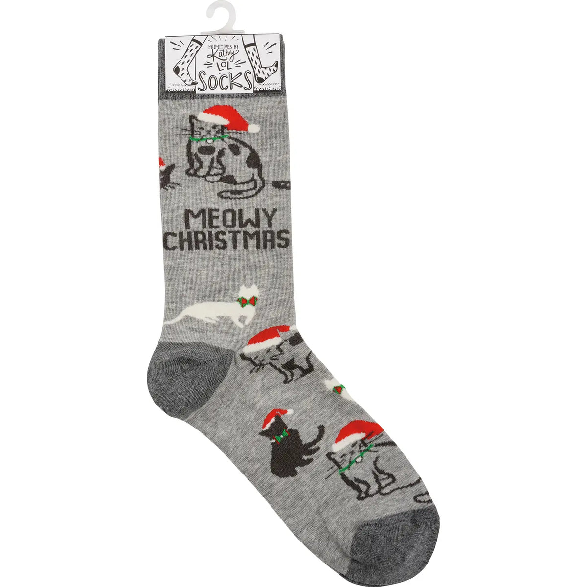 Meowy Christmas Socks