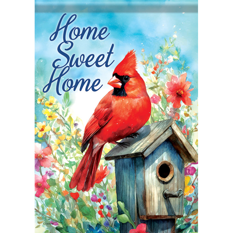 Cardinal Home Garden Flag