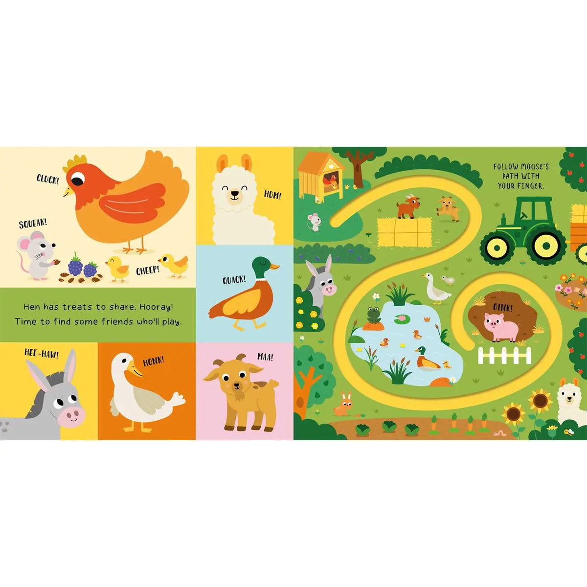 Let’s Play Farm Board Book