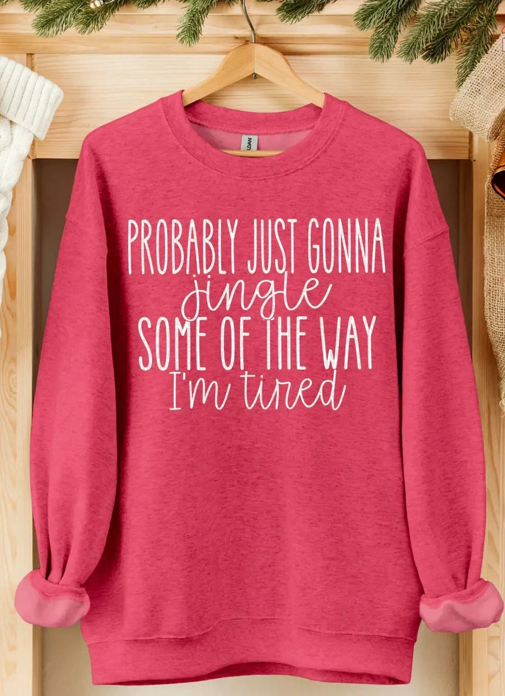 Jingle Some of the Way Graphic Sweatshirt