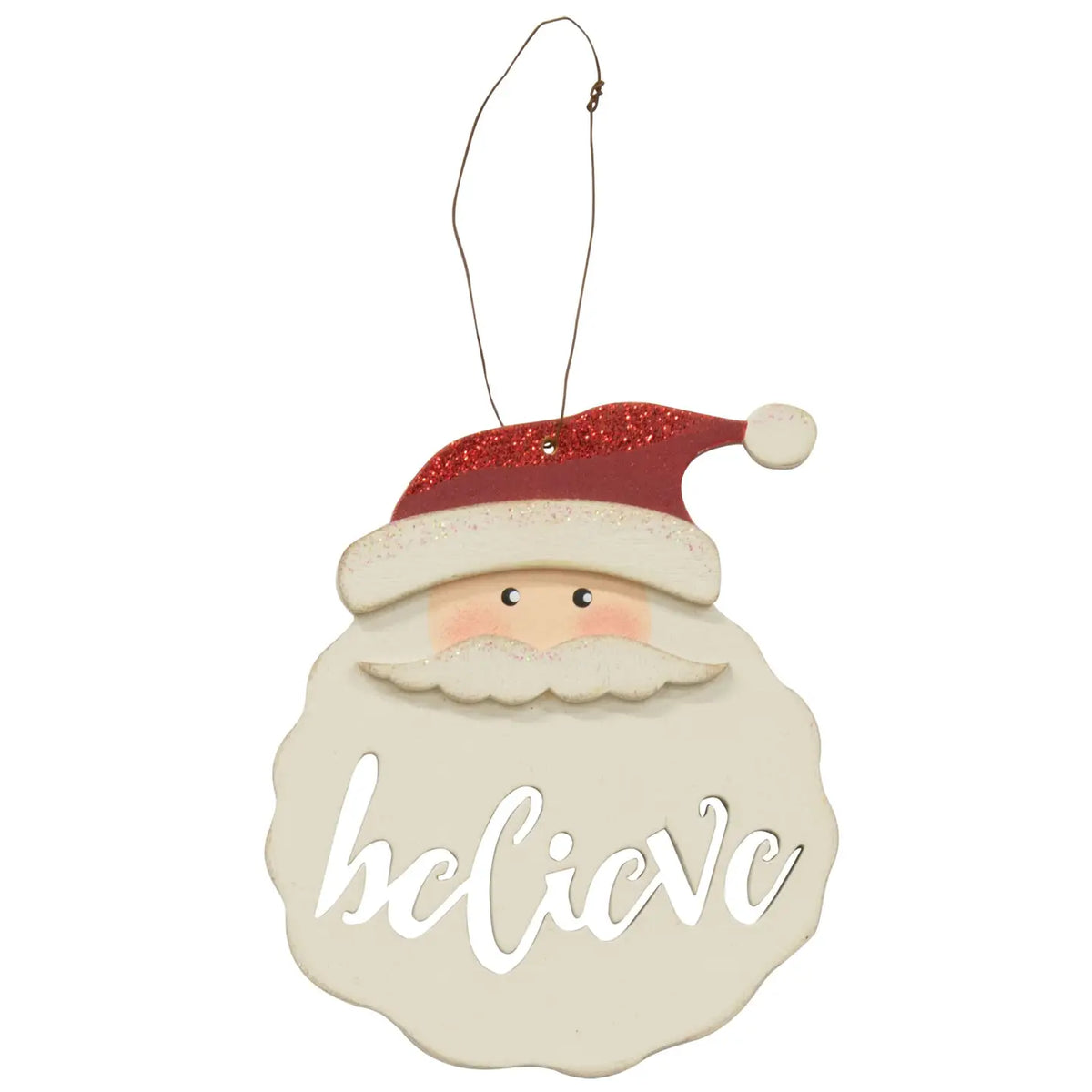 Santa Believe Ornament