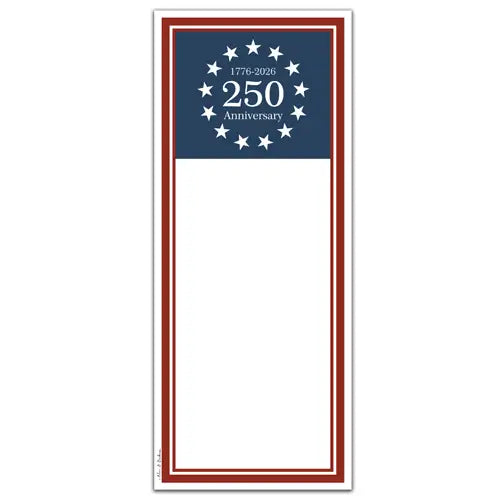 America 250 Anniversary Notepad