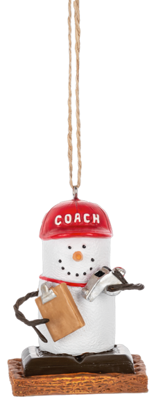 S’mores Coach Ornament