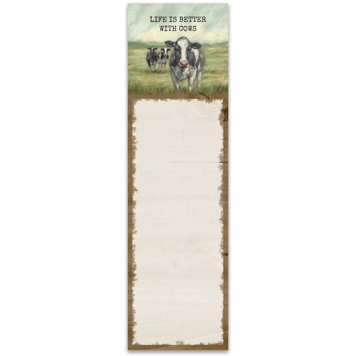 Better with Cows List Pad